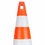 Cone Pro Safety 70cm Branco E Laranja - Delta Plus