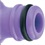 Conector Fêmea para Mangueira 1/2'' para 3/4'' com Bucha E Rosca Interna Verde E Roxo - Palisad