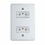 Conjunto 2 Tomadas 2p+T 10a/250v Pl4x2 Equille Branco - WEG