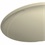 Cuba de Embutir Oval 48,5x37,5cm Creme - Deca 