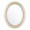 Espelho de Parede Oval Vinty 70x56cm Dourado - Evolux