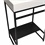 Gabinete para Banheiro com Cuba Iron Black 60cm Branco Fosco - Venturi