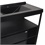 Gabinete para Banheiro com Cuba Malta 85x45cm Preto Fosco - Venturi