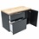 Gabinete para Banheiro em Mdf Castellon 80x53cm Preto - Darabas Agardi