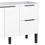 Gabinete para Cozinha em Madeira Cisne 85x114cm Branco - Cozimax