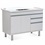 Gabinete para Cozinha em Mdf Ferrara 120x70cm Branco - Corso