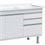 Gabinete para Cozinha em Mdf Ferrara 150x70cm Branco - Corso