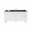 Gabinete para Cozinha em Mdf Kaus 84,5x143,5cm Branco - Cerocha