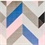 Jogo Americano Textilene 45x30cm Abstrato Diagonal Rosa - Uzoo
