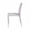 Kit 2 Cadeiras Glam Corino Bege Estrutura de Metal 90,5cm - Ór Design
