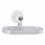 Kit Lavabo Slim 3 Peças Branco Cromado - Mebuki