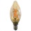 Lâmpada Led Vela com Filamento 2w Bivolt 2400k Luz Amarela - Casanova