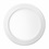 Luminária Painel de Led de Embutir Redonda Downlight 18w Bivolt Branca 6500k - Elgin