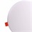 Luminária Painel Led de Embutir E Sobrepor Redondo 24w Autovolt Branco 3000k - Taschibra  
