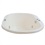 Ofurô Oval com Hidromassagem Heatiro Top Line 93x83cm Branco - Ouro Fino