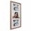 Painel Insta para 3 Fotos com Paspatur 18x38cm Cobre - Kapos