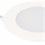 Painel Led de Embutir Redondo Lux 12w Autovolt Branco 17cm 3000k Luz Amarela - Taschibra  
