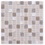 Pastilha de Vidro Elegance Sand Stone 29,5x29,5cm Bege - Glassline