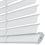 Persiana Horizontal em Pvc Off 120x130cm Branca - Evolux