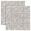 Porcelanato Acetinado Matte Borda Reta Sense Abstract Soft Gray 58,4x58,4cm - Portinari 