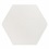 Porcelanato Borda Bold Love Hexa Matte Lux Branco 17,4x17,4cm Caixa com 10 Unidades - Portinari 