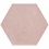 Porcelanato Borda Bold Love Hexa Matte Lux Rosa 17,4x17,4cm Caixa com 10 Unidades - Portinari 