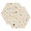 Porcelanato Esmaltado Bold Confete Branco 17x17cm - Ceusa     