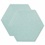 Porcelanato Esmaltado Matte Borda Bold Love Hexa Blue 17,4x17,4cm Caixa com 10 Unidades - Portinari 