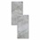 Porcelanato Mate Retificado Silver River 120x250cm Cinza - Roca