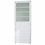 Porta Direita com Basculante E Vidro em Alumínio Linha 25 210x86cm Branca - Brimak
