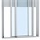 Porta Integrada Veneziana em Alumínio 110v 237x150cm Branca - Sasazaki