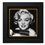 Quadro Decorativo com Vidro Marilyn Monroe I 30x30cm - Kapos
