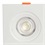 Spot de Embutir Easy Led Duplo 5w 4000k Luz Neutra Bivolt Branco - Bronzearte 