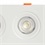 Spot de Embutir Easy Led Duplo 5w 4000k Luz Neutra Bivolt Branco - Bronzearte 