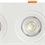 Spot de Embutir Easy Led Duplo 5w 6500k Luz Branca Bivolt Branco - Bronzearte 