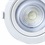 Spot Led de Embutir Redondo Alltop 10w Autovolt 3000k Luz Amarela - Taschibra  