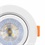 Spot Led de Embutir Redondo Ecospot 5w Bivolt 6500k Branca - Elgin