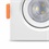 Spot Led Ecospot Quadrado 3w 6500k Branco - Elgin