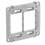 Suporte para Placa 4x4 Compose Cinza - WEG